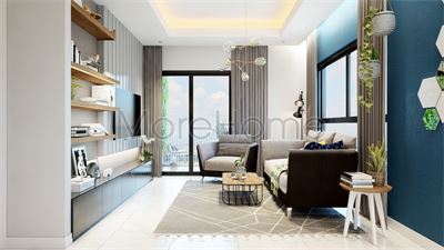 Thiết kế nội thất gia đình căn hộ Pearl Quận Bình Thạnh - Chị Dung